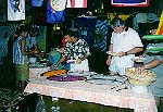 A feast at the Hibiscus restaurant on Tahaa (John Beck)